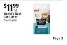 Met Foodmarkets World's Best Cat Litter offer