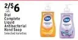 Met Foodmarkets Dial Complete Liquid Antibacterial Hand Soap offer