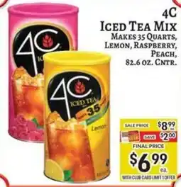 Trade Fair Supermarket 4C Iced Tea Mix offer
