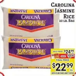 Trade Fair Supermarket Carolina jasmine rice offer