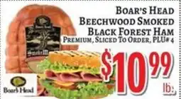 Trade Fair Supermarket Boar's Head Beechwood Smoked Black Forest Ham offer