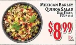 Trade Fair Supermarket Deli Fresh Mexican Barley Quinoa Salad offer
