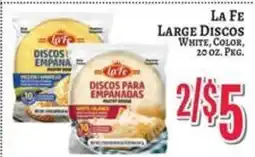 Trade Fair Supermarket La Fe large discos offer