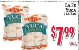 Trade Fair Supermarket La Fe Yuca Cassava offer