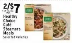 Met Foodmarkets Healthy Choice Cafe Steamers Meals offer