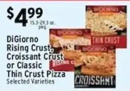 Met Foodmarkets DiGiorno Rising Crust, Croissant Crust or Classic Thin Crust Pizza offer