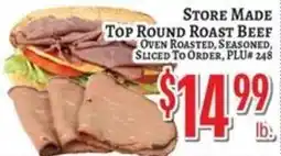Trade Fair Supermarket Store Made Top Round Roast Beef offer