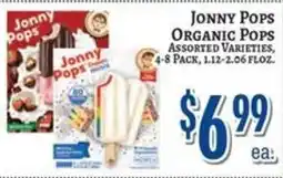 Trade Fair Supermarket Jonny Pops organic pops offer