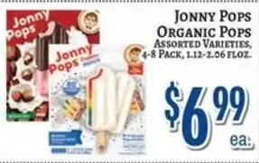 Trade Fair Supermarket Jonny Pops organic pops offer