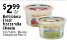 Met Foodmarkets BelGioioso Fresh Mozzarella Cheese offer