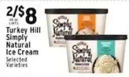 Met Foodmarkets Turkey Hill Simply Natural Ice Cream offer