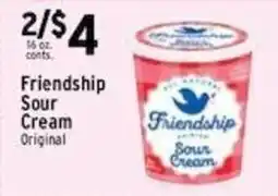 Met Foodmarkets Friendship sour cream offer