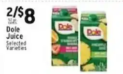 Met Foodmarkets Dole Juice offer