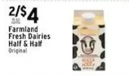 Met Foodmarkets Farmland Fresh Dairies Half & Half Original offer