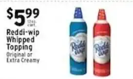 Met Foodmarkets Reddi-wip Whipped Topping offer