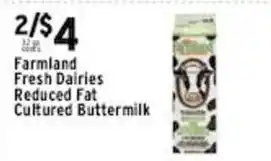 Met Foodmarkets Farmland Fresh Dairies Reduced Fat Cultured Buttermilk offer