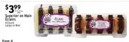 Met Foodmarkets Superior on Main Eclairs offer