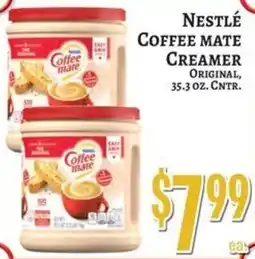 Trade Fair Supermarket Nestle coffee mate creamer original offer