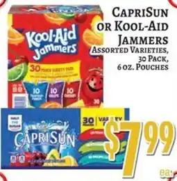 Trade Fair Supermarket Capri Sun or Kool-Aid Jammers offer