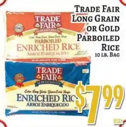 Trade Fair Supermarket Trade Fair Long Grain or Gold Parboiled Rice offer