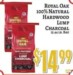 Trade Fair Supermarket Royal oak 100% natural hardwood lump charcoal offer