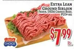 Trade Fair Supermarket Extra Lean Ground Sirloin offer