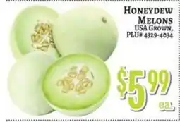 Trade Fair Supermarket Honeydew Melons offer