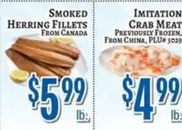 Trade Fair Supermarket Smoked Herring Fillets From Canada offer