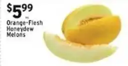 Met Foodmarkets Orange-Flesh Honeydew Melons offer