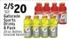 Met Foodmarkets Gatorade Sports Drinks offer
