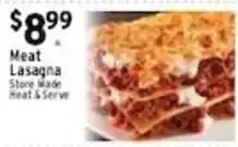 Met Foodmarkets Meat Lasagna offer