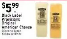 Met Foodmarkets Black Label Provisions Original American Cheese offer