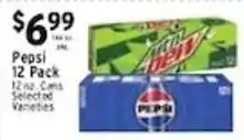 Met Foodmarkets Pepsi Selected Varieties offer
