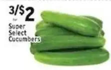 Met Foodmarkets Super Select Cucumbers offer