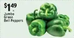 Met Foodmarkets Jumbo Green Bell Peppers offer