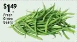 Met Foodmarkets Fresh Green Beans offer