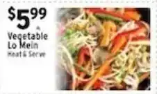 Met Foodmarkets Vegetable Lo Mein offer