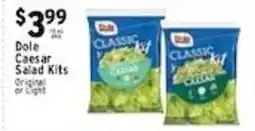 Met Foodmarkets Dole Caesar Salad Kits offer