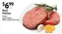 Met Foodmarkets Beef Patties offer