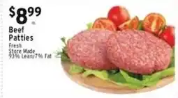 Met Foodmarkets Beef Patties offer
