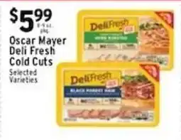 Met Foodmarkets Oscar Mayer Deli Fresh Cold Cuts offer