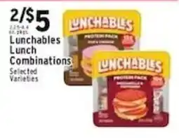 Met Foodmarkets Lunchables Lunch Combinations offer