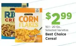 Homeland Market Best Choice Cereal offer