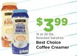Homeland Market Best Choice Coffee Creamer offer