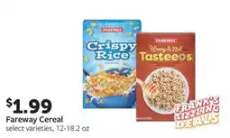 Fareway Fareway Cereal offer