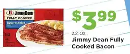 Homeland Market Jimmy Dean Fully Cooked Bacon offer