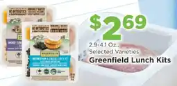 Homeland Market Greenfield Lunch Kits offer
