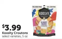 Fareway Kooshy Croutons offer