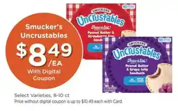 Fred Meyer Smucker's Uncrustables offer