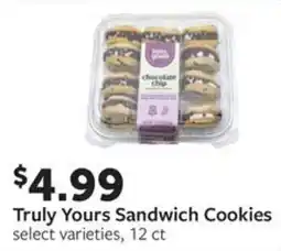 Fareway Truly Yours Sandwich Cookies offer